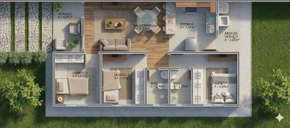 Residencial Atlântico, projeto